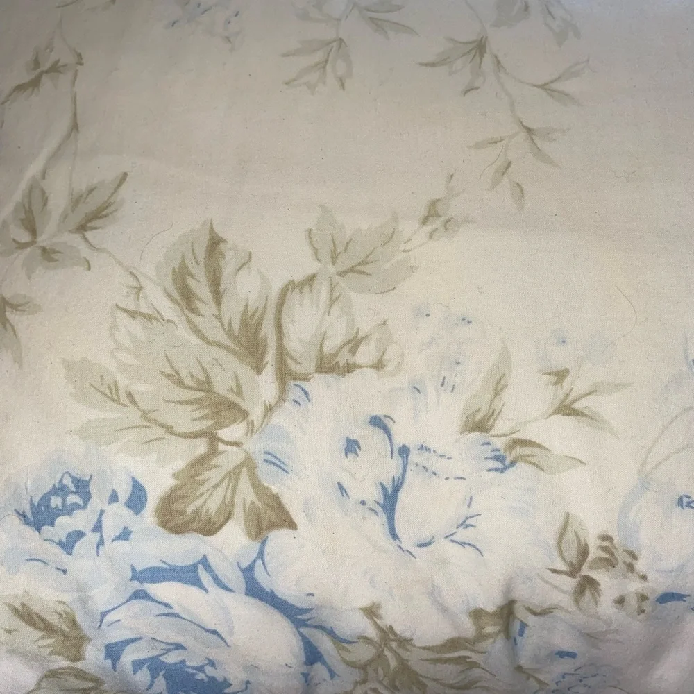 Vintage Victorian 3 Decorative Throw Pillow Cotton Floral Cottagecore Coquette